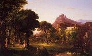 Thomas Cole Dream of Arcadia oil